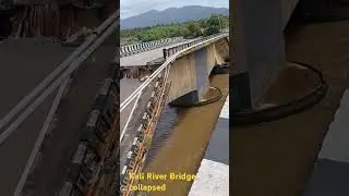 Kali River Bridge collapsed