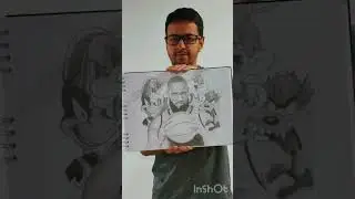Dibujo a l&aacute;piz de Space Jam #spacejam #dibujoalapiz #pencildrawing