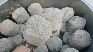 Pure Yellow Sand Dusty Smashing DRY WET 💦 PASTE PLAY 🤤 @softnoisesmashingasmr