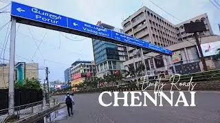 Chennai Empty Roads | Royapettah to Nungambakkam &ndash; Driving Tour [4K]