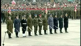 Święto Niepodległości 11 11 2014   transmisja z uroczystości państwowych Fragmeny uroczstości