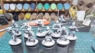 Live Paintalong Viking hirdmen, from Gripping beast Plastic