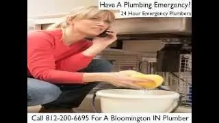 24 Hour Emergency Plumbers Bloomington IN