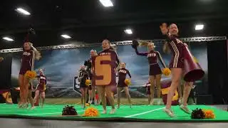 Dripping Springs Cheer intro UIL Spirit State Competition 2026