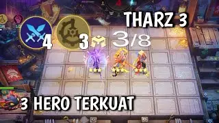 THARZ SKILL 3!! 3 HERO TERKUAT!! COMBO 4 SWORDSMAN 3 MECH ERA!! MAGIC CHEES MOBILE LEGENDS