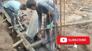 BEAM CASTING | SHUTTERING | GROUND BEAM | COLUMN STARTER | GRADE SLAB |COVER USE 40 MM
