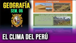 EL CLIMA DEL PER&Uacute; 📚 Geograf&iacute;a &ndash; Semana 06 &ndash; Pre San Marcos