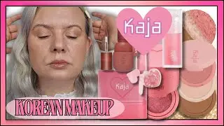 TESTING THE CUTEST KBEAUTY KOREAN MAKEUP FROM KAJA BEAUTY | Clare Walch