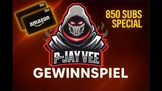 850 Abonnenten Special &ndash; Gewinnspiel - 2x 25&euro; Amazon Gutscheine!