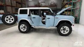 Ford Bronco Heritage Hardtop 2025 года выпуска, номер A71255.