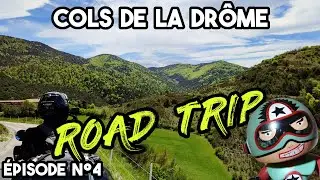 Routes secrètes de la Drôme Provençale à moto en ROAD TRIP en 650 Transalp
