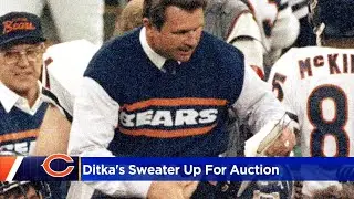 Former Bears coach Mike Ditka's Super Bowl XX sweater up for auction