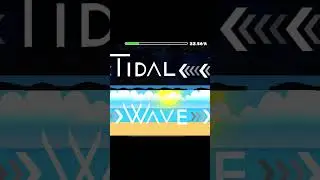 IS THAT A TIDAL WAVE REFERENCE?!?! #shorts #geometrydash #tidalwave #memes