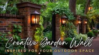 Great Home Ideas: Get Inspired & Creative Garden Wall Designs for Your Outdoor Space