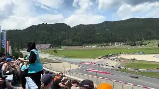 The view from the Red Bull Grandstand (Section N), 2023 Austrian GP