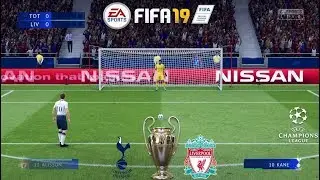 Tottenham Hotspur Vs Liverpool Penalty Shootout ! FIFA 19 !Champions League FINAL 2018/19