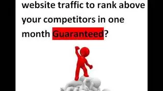 Guaranteed How to Boost & Improve your Website traffic & Alexa Ranking for $89 a month only!
