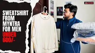Classic Sweatshirts For Winter Starting From 400/- | Roadster, HRX Myntra Haul 2025 | Reviewture
