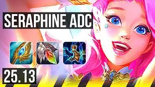 SERAPHINE & Pyke vs SENNA & Shen (ADC) | 9/3/19 | KR Challenger | 25.13