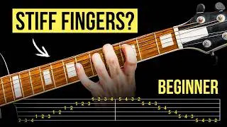 Beginner Guitar Warm Up | 3 Easy Finger Exercises (Play Along)