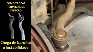 COMO TROCAR TERMINAL DE DIREÇÃO 