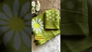 Linen digital print saree with tassels, ₹599/- free ship, watsapp 6379699455