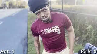 Mic'd Up Park 1v1 Basketball *GETS HEATED*