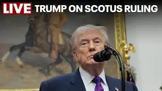 LIVE: Trump responds to Supreme Court tariff ruling
