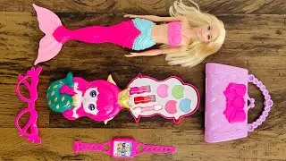 ASMR Satisfying Video With Unboxing Magical Mermaid Barbie Doll | Beautiful Mattel Dolls Collection 