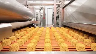 Cool And Modern Automatic Food Processing - Crazy Food Factory Makes You Tremble