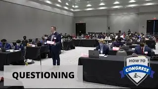 Guide to Congressional Debate: Questioning