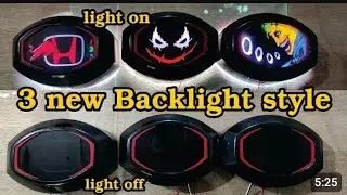 125 and CD70 Back Lite Lamination New 3 Back Lite Style #lamination #trending #viralvideo #motorcycl