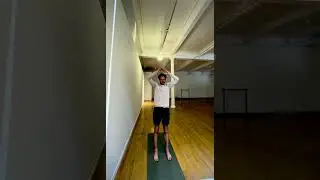 Golf warmup - Standing Yoga stretch and a 30 minute class routine