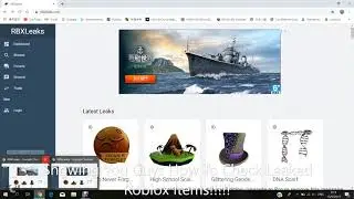 Tutorial:Checking Leaked Roblox Items Before They Release In RBXLeaks