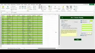 How To Color Alternate Row In Excel
