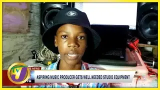 Aspiring Music Producer Gets well Needed Studio Equipment | TVJ News - Sept 20 2021