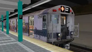 OpenBVE Virtual Railfanning Minis: R30 B Train at Atlantic Ave/Pacific Street