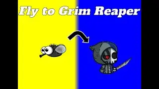 Fly To Grim Reaper (Evoworld.io)