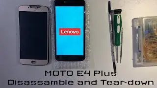 Moto E4 Plus Tear-down Touch & Display Combo