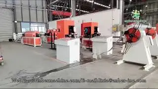 25P101 Double Architrave bead production line 双边门楣网机