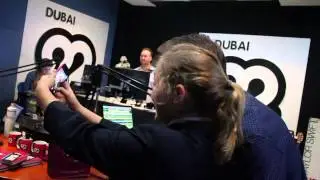 Gary Barlow Live in the Dubai 92 Studio