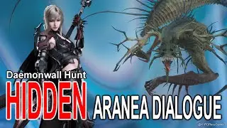 [ENG] Aranea Highwind HIDDEN Daemonwall Hunt Dialogue│FINAL FANTASY XV (Console)