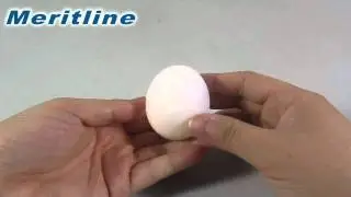 Multi Color Change LED Egg Shape Lamp Light @meritline(#265-337)