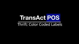 Thrift: Color Coded Labels