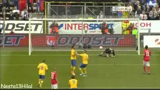 Ibrahimovic Goal Against Serbia 5-6-2012