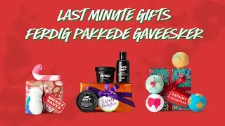 LAST MINUTE GIFTS - 3 ferdigpakkede gaveesker!