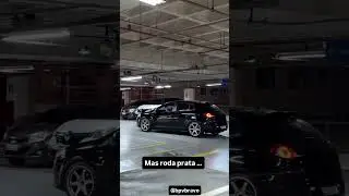 Roda preta &eacute; legal&hellip;mas a prata 🔥. #fiat #bravo #etorq #abarth #tjet  #roda #preta #prata #te37 #bbs