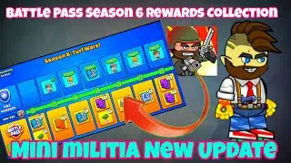 Mini Militia Battle Pass Season 6 Turf War Rewards collection