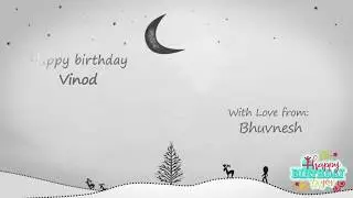 Happy Birthday Vinod