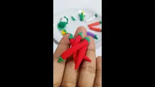 chilli Polymer Clay| Amazing Clay #shorts